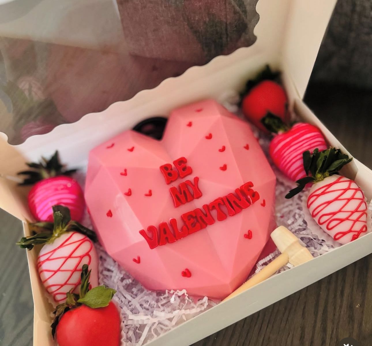 Corazón de chocolate