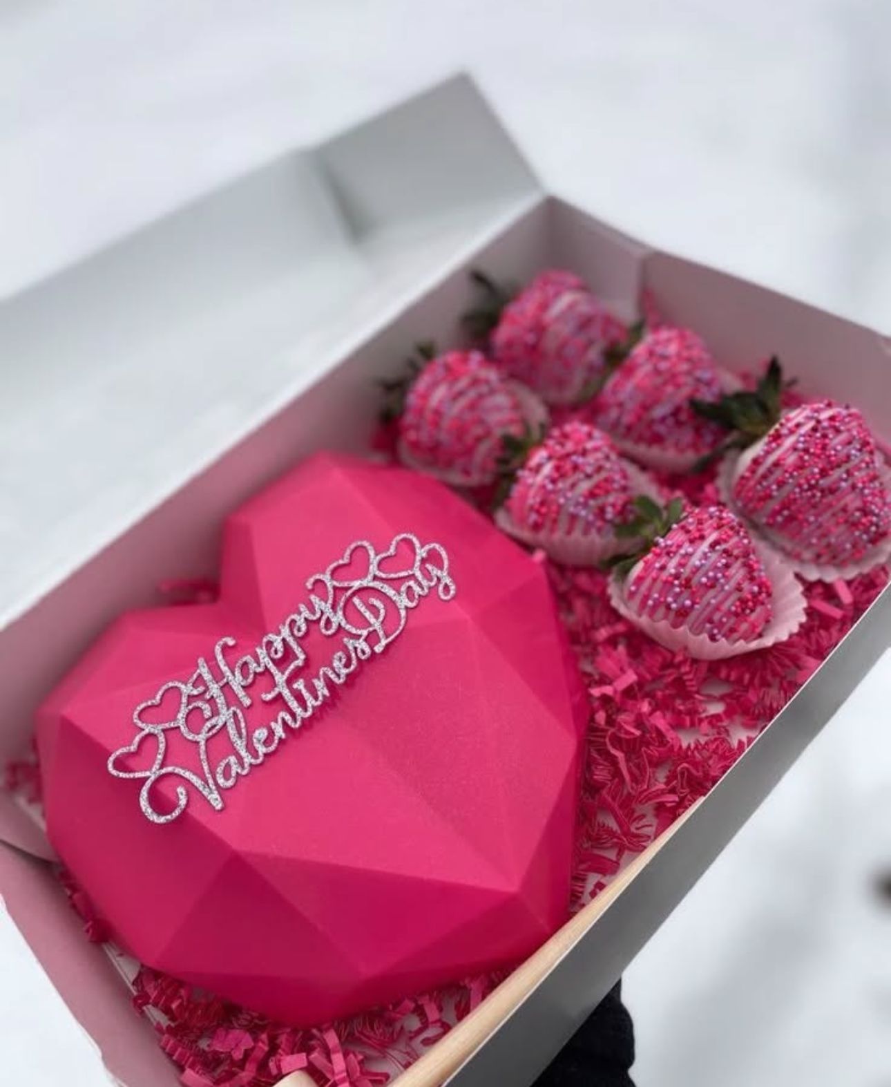 Corazón de chocolate